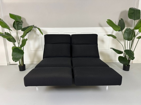 Image 1 of Brühl Moule designer sofa fabric couch relax function