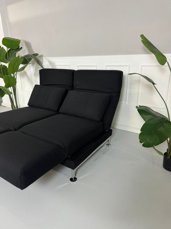 Image 1 of Brühl Moule designer sofa fabric couch relax function