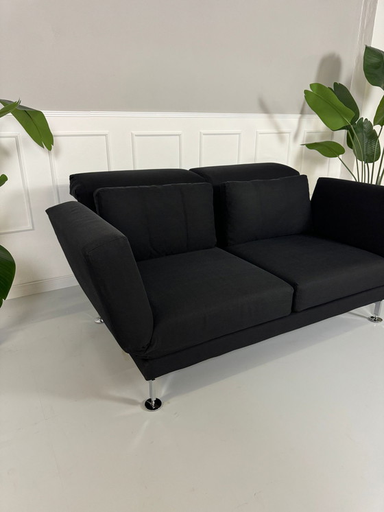 Image 1 of Brühl Moule designer sofa fabric couch relax function