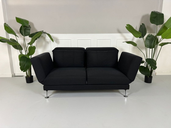 Image 1 of Brühl Moule designer sofa fabric couch relax function