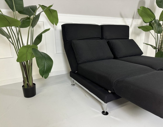 Image 1 of Brühl Moule designer sofa fabric couch relax function