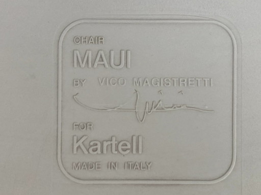 3 Maui Chairs Kartell