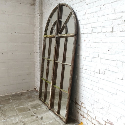 Antique Castle Mirror