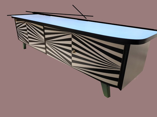 Vintage low sideboard L. 260