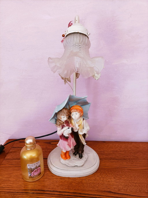 Table Lamp Tulip and Children Characters