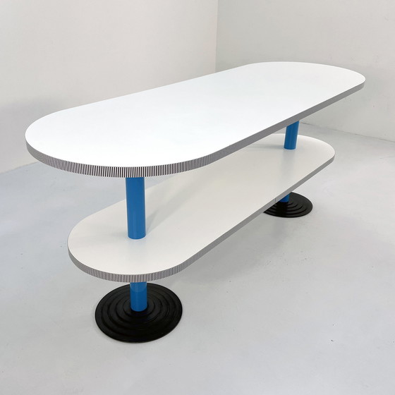 Image 1 of Large Kroma Console By Antonia Astori For Driade, 1980S