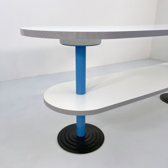 Image 1 of Large Kroma Console By Antonia Astori For Driade, 1980S