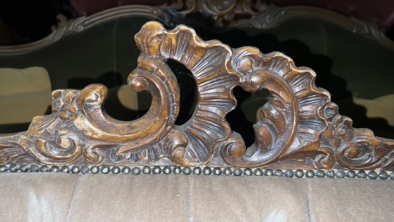 Image 1 of Antique Sofa With Armchairs