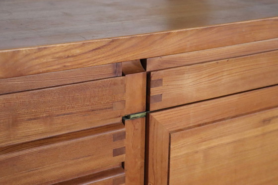 Image 1 of Pierre Chapo R13 Sideboard In Solid Elm, France 1960s