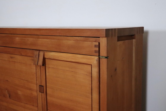 Image 1 of Pierre Chapo R13 Sideboard In Solid Elm, France 1960s