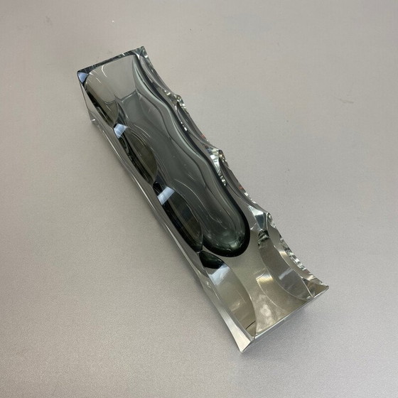 Image 1 of Vaso vintage in vetro di Murano di Alessandro Mandruzzato, Italia, anni '70