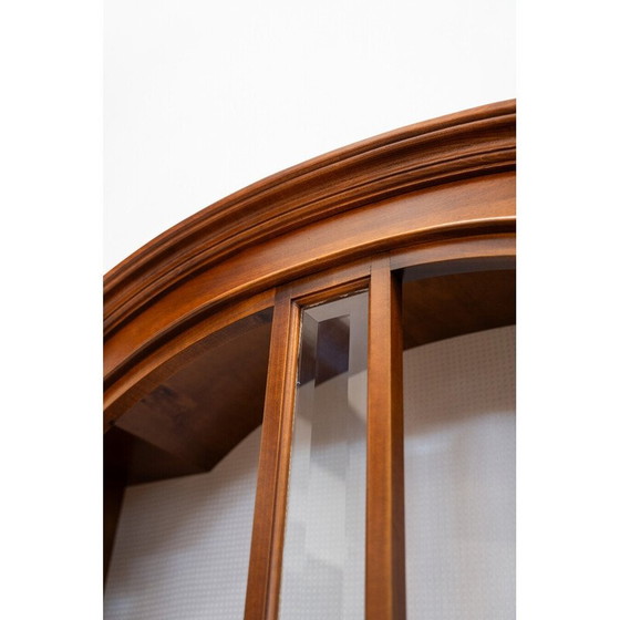 Image 1 of Vintage display cabinet in beech wood, Italy 1990