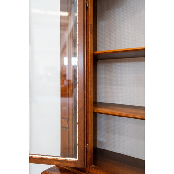 Image 1 of Vintage display cabinet in beech wood, Italy 1990