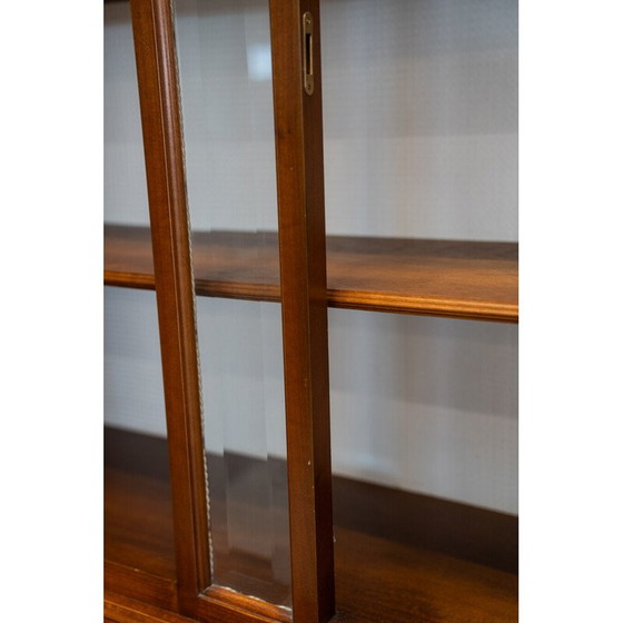 Image 1 of Vintage display cabinet in beech wood, Italy 1990