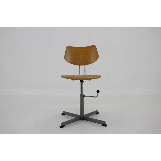 Image 1 of Vintage office swivel armchair, Czechoslovakia 1970s