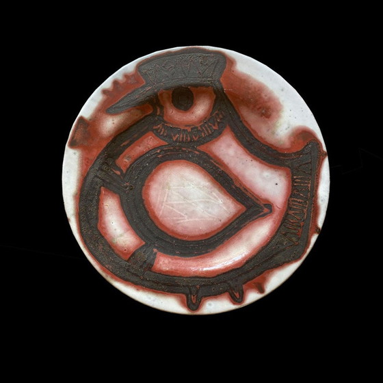 Image 1 of Jacques Pouchain Exceptional Enameled Earthenware Dish