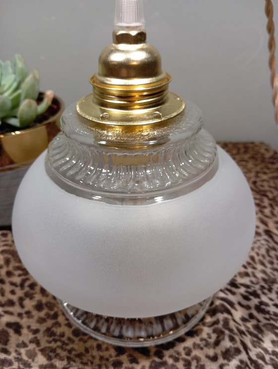 Image 1 of Art Deco Style Nomadic Nightlight Globe White