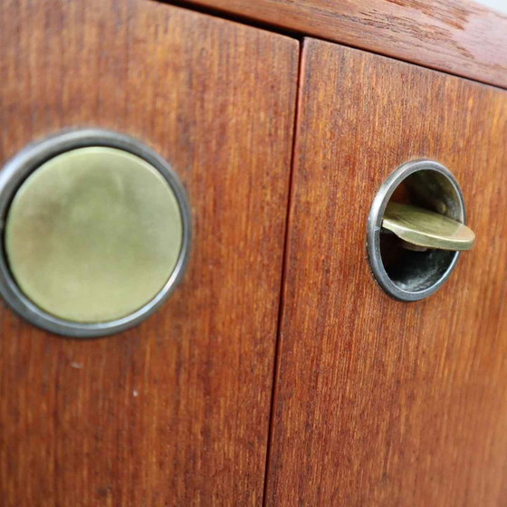 Image 1 of Teak sideboard by Louis Paolozzi for Monopoly, France 1960's