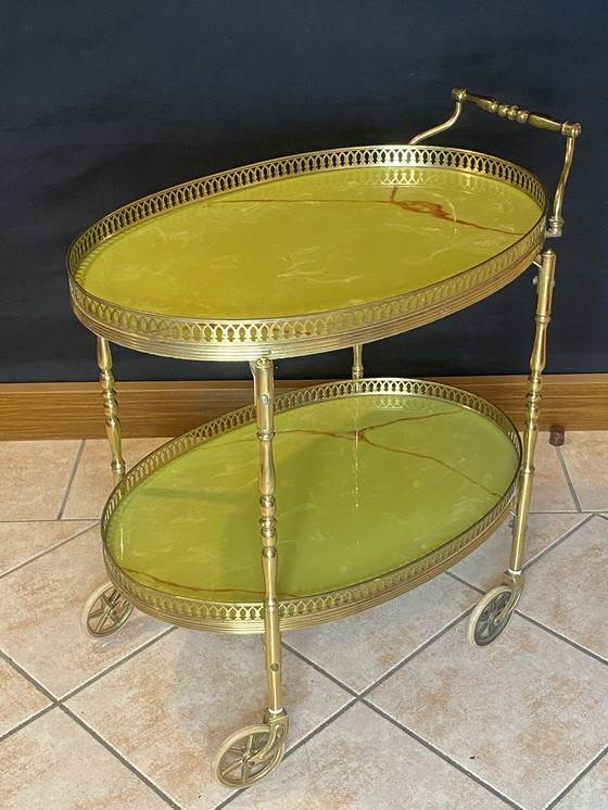 Image 1 of Italian bar cart