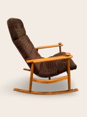 Vintage Danish Rocking Chair