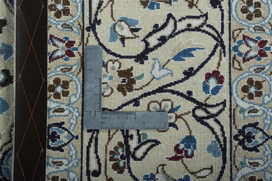 Image 1 of Hand-knotted Nain 9 La Oriental Rug With Silk - 311 X 201 Cm