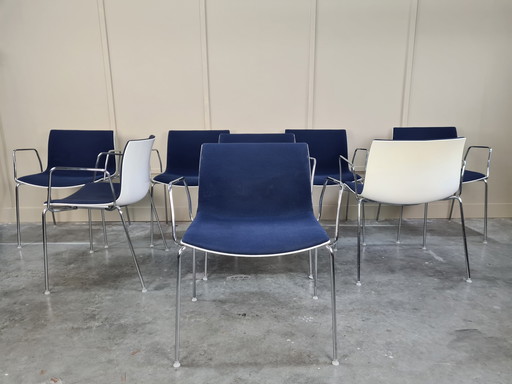 8 X Arper Catifa 46 Chairs