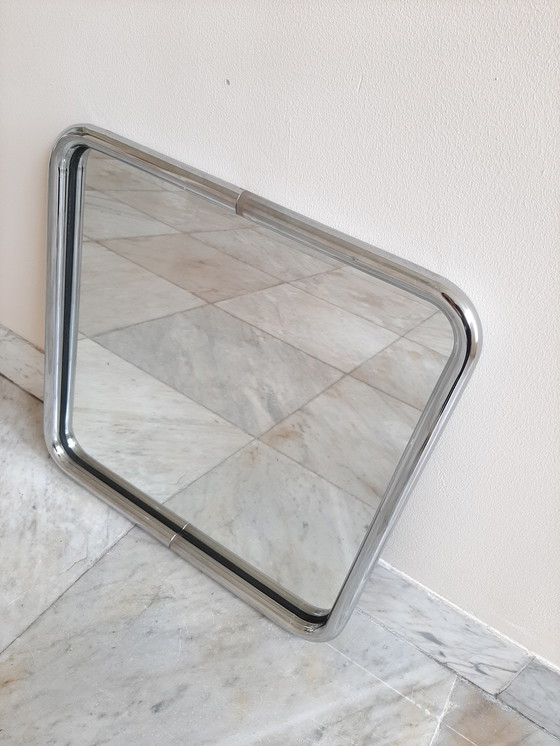 Image 1 of Tubular chrome tube frame mirror