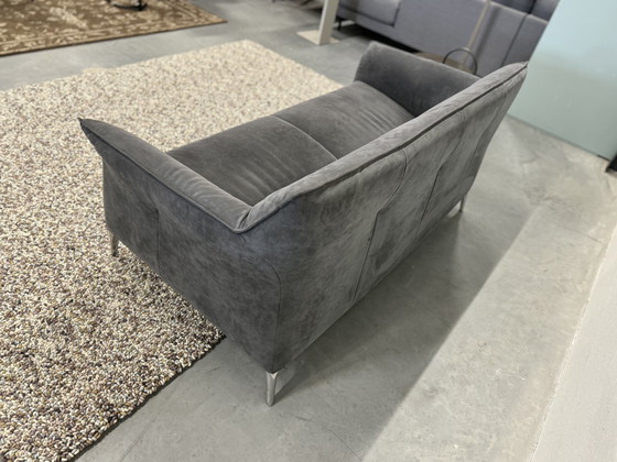 Image 1 of Leolux Mayon Sofa 2.5 Seater Gray Alcantara