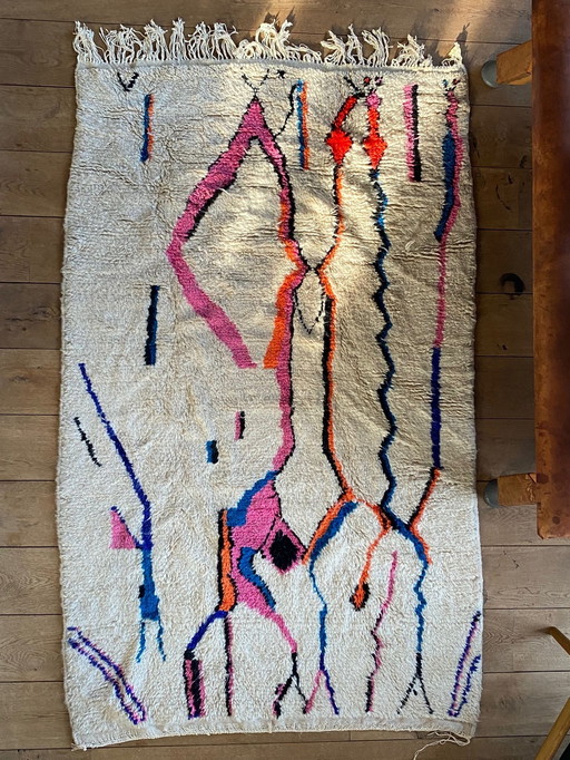 Hand Knotted Berber Wool Rug