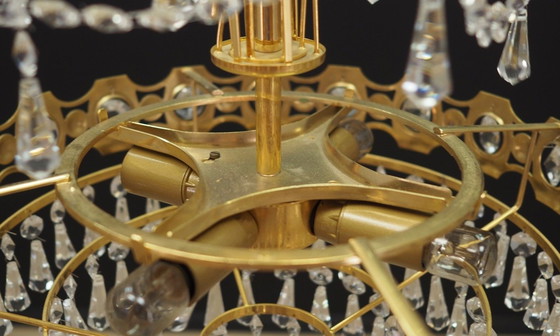 Image 1 of Brass Chandelier, Danish Design, 1970S, Production: Denmark