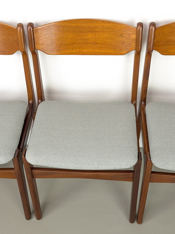 Image 1 of Danish Teak Dining Chairs, 1960s, Set of 6