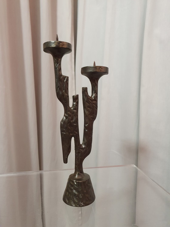 Image 1 of Horst Dalbeck Brutalist candlestick