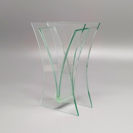 Image 1 of 1960s Vase in Acid Crystal