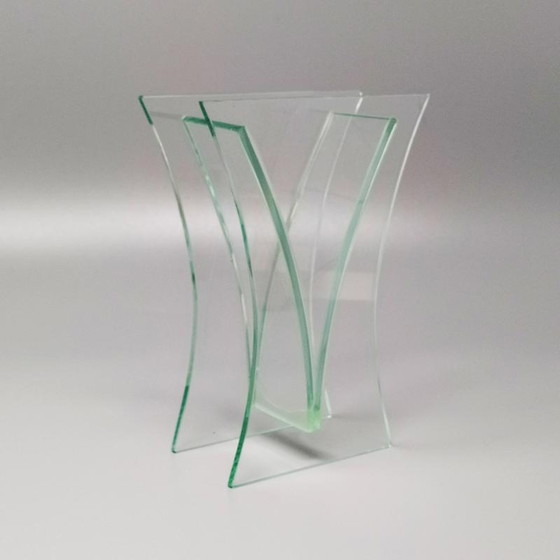 Image 1 of 1960s Vase in Acid Crystal