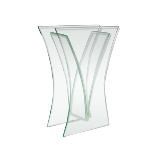 Image 1 of 1960s Vase in Acid Crystal