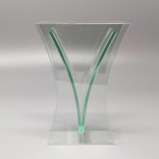 Image 1 of 1960s Vase in Acid Crystal