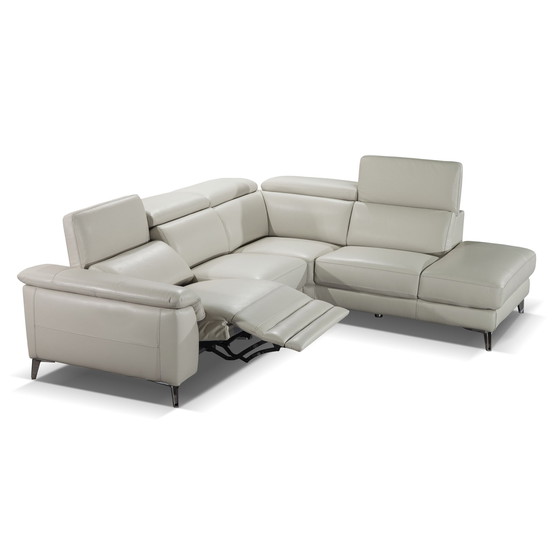 Image 1 of Corner Sofa Leather L275/229 With Relax System