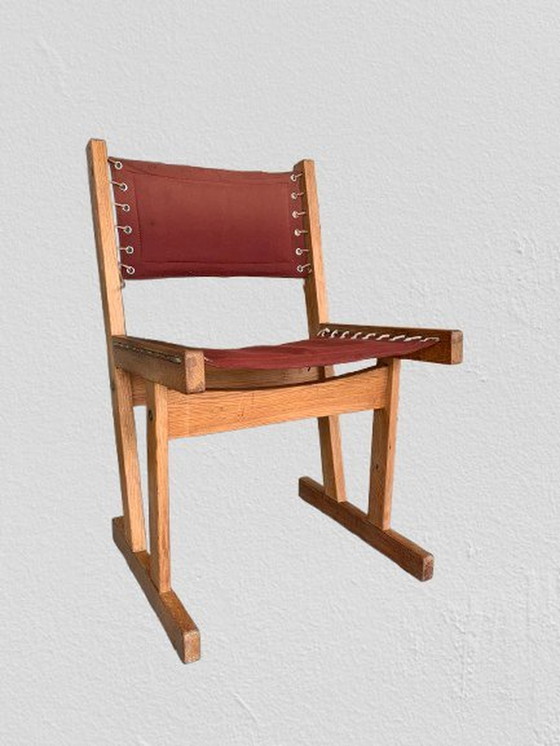 Image 1 of Safari Chairs By Svein Björneng For Bruksbo Norway