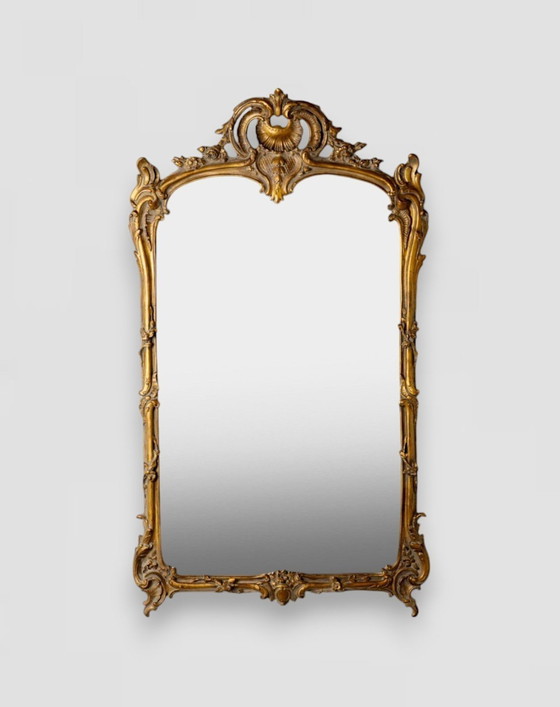 Image 1 of Gold Mirror Antique Gold