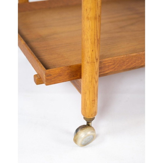 Image 1 of Tavolo da bar vintage con prolunga in rovere di Hundevad Furniture, Danimarca, 1960