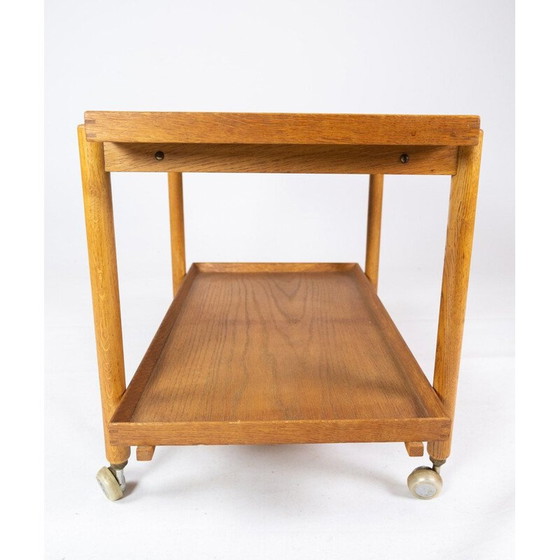 Image 1 of Tavolo da bar vintage con prolunga in rovere di Hundevad Furniture, Danimarca, 1960