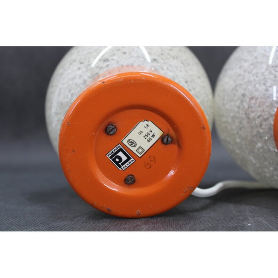 Image 1 of Coppia di lampade da tavolo vintage di Pokrok Zilina, Cecoslovacchia 1970