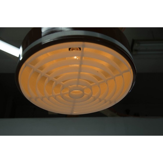 Image 1 of Vintage pendant lamp in metal and plastic, Czechoslovakia 1970