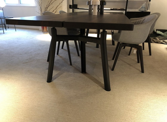 Image 1 of New Arco Trestle table 105 x 280 cm Dark smoke Oak