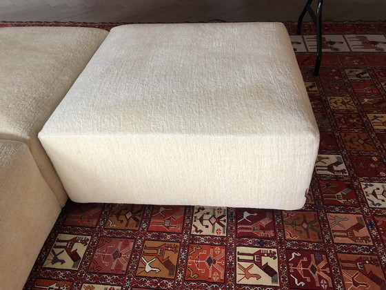 Image 1 of Minotti sofa with footstool