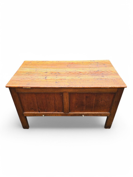 Antique Solid Oak Mantle