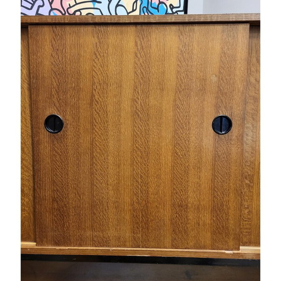 Image 1 of Vintage teak wood storage cabinet