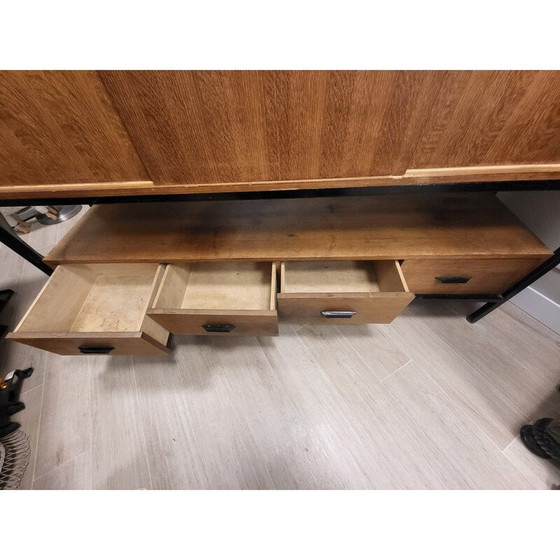 Image 1 of Vintage teak wood storage cabinet