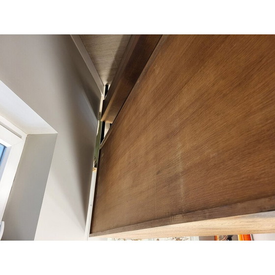 Image 1 of Vintage teak wood storage cabinet