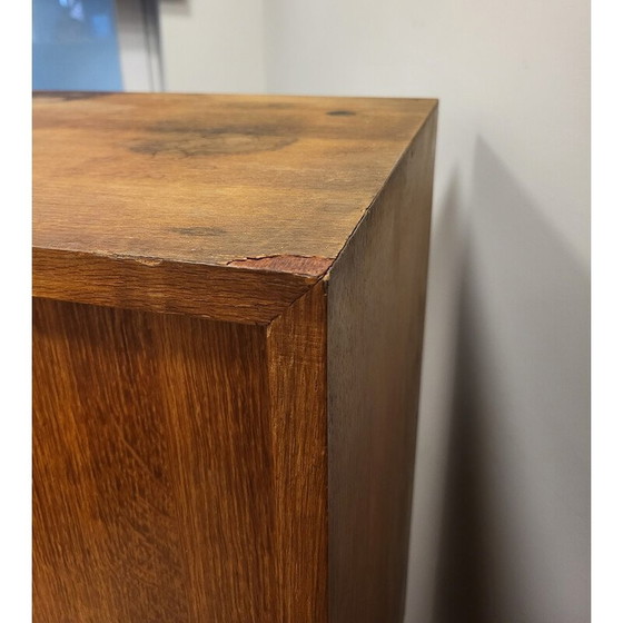 Image 1 of Vintage teak wood storage cabinet